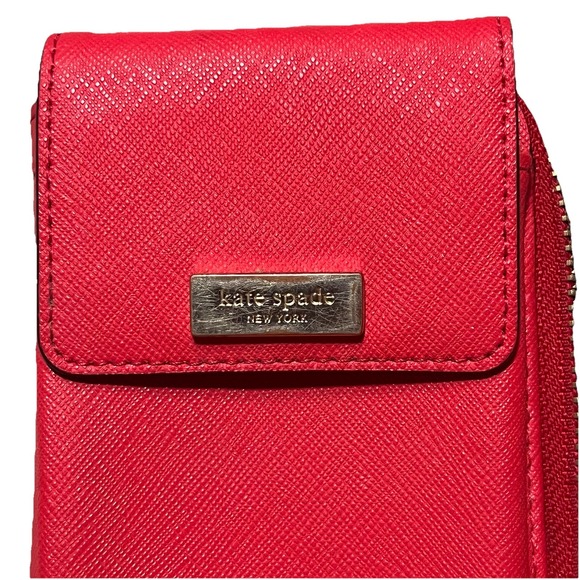 Kate Spade Red Wristlet - Picture 2 of 6